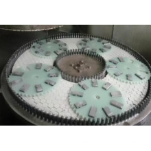 Plastic parts double disc surface grinding machine